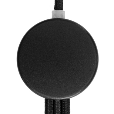 Logo trade corporate gift photo of: 3in1 long cable with elighted logo for engraving, W201TG